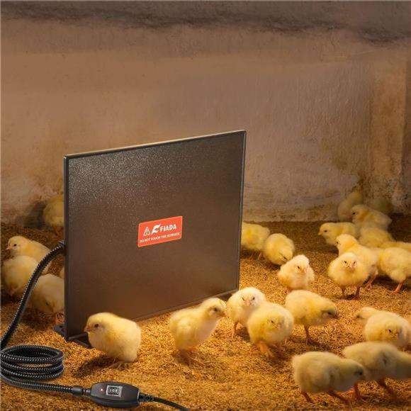 Chicken Coop Heaters,100/200W Adjustable Wattage ULTested RadiantHeat Flat Panel - Picture 5 of 6